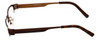 OGI 9048 Designer Eyeglasses in Brown :: Rx Single Vision