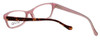 Calabria Splash Designer Eyeglasses SP59 in Demi-Pink :: Rx Single Vision
