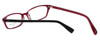 Paul Smith Designer Eyeglasses PS275-OXM in Black Red 50mm :: Rx Single Vision