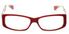 Paul Smith Designer Eyeglasses Rual PS416 in Red 53mm :: Rx Single Vision