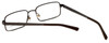 David Yurman Designer Eyeglasses DY619-02 in Brown 55mm :: Rx Single Vision