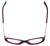 Silver Dollar Designer Eyeglasses Cashmere 463 in Purple 50mm :: Rx Single Vision