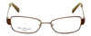 Silver Dollar Designer Eyeglasses Connie in Cocoa 49mm :: Rx Single Vision