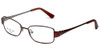 Silver Dollar Designer Eyeglasses Connie in Rose 49mm :: Rx Single Vision