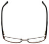 Silver Dollar Designer Eyeglasses Fawn in Nutmeg 53mm :: Rx Single Vision
