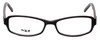 Silver Dollar Designer Eyeglasses Portia in Black 50mm :: Rx Single Vision