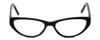 Cinzia Designer Eyeglasses CBR04 in Black 51mm :: Rx Single Vision