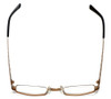 Cinzia Designer Eyeglasses Industrial C2 in Bronze 44mm :: Rx Single Vision