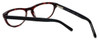 Cinzia Designer Eyeglasses Libertine C3 in Merlot Tortoise 50mm :: Rx Single Vision