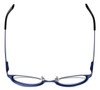 Cinzia Designer Eyeglasses Splendid C2 in Black Blue 46mm :: Rx Single Vision