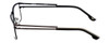Carrera Designer Eyeglasses CA7580-FRK in Gunmetal Black 55mm :: Rx Single Vision