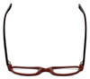 Vera Wang Designer Eyeglasses V052 in Burgundy 52mm :: Rx Single Vision