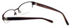 Vera Wang Designer Eyeglasses V078 in Burgundy 52mm :: Rx Single Vision