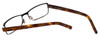 Vera Wang Designer Eyeglasses V085 in Brown 52mm :: Rx Single Vision