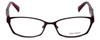 Vera Wang Designer Eyeglasses V092 in Ruby 52mm :: Rx Single Vision