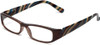 Calabria 734 Reading Glasses Striped 42 New Choices Pink,Red,Brown,Black 1-6.00