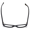 Lucky Brand Designer Eyeglasses Sadie in Black Sparkle :: Progressive