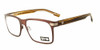 Spy+ Rx Designer Eyeglasses Jude in Mahogany Cuban-Smoke :: Progressive