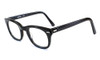 Shuron Designer Eyeglasses Freeway in Ebony :: Progressive