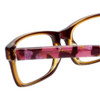 Calabria 857 Designer Eyeglasses in Wine :: Rx Bi-Focal