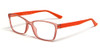 Calabria Viv Designer Eyeglasses LEA007 in Orange :: Progressive