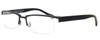Harry Lary's French Optical Eyewear Ministry Eyeglasses in Satin Black (100) :: Progressive