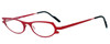 Harry Lary's French Optical Eyewear Spanky in Red (360) :: Progressive