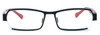 Harry Lary's French Optical Eyewear Legacy in Black Red (954) :: Progressive