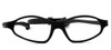 Mira Flex Flexible Eyeglasses Collection Nick in Black:: Progressive