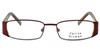 Visage Petite Designer Eyeglasses 100 in Brown :: Progressive