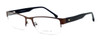 Calabria Expressions Designer Eyeglasses 1020 in Brown :: Progressive
