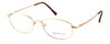 Calabria MetalFlex Designer Eyeglasses LL in Gold :: Progressive
