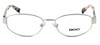 DKNY Donna Karan New York Designer Optical Eyeglasses DY5634-1029 in Matte Silver :: Progressive