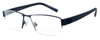 OGA Designer Eyeglasses 7922O-BN051 in Black & Blue :: Progressive