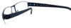 OGA Designer Eyeglasses 7922O-BN051 in Black & Blue :: Progressive