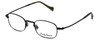 Lucky Brand Designer Eyeglasses Miles in Matte-Black :: Progressive