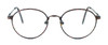 Fashion Optical Designer Eyeglasses E303 in Antique Brown & Demi Brown :: Progressive