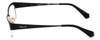 Kenneth Cole Designer Eyeglasses KC0199-005 in Black-Gold :: Progressive