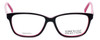 Kenneth Cole Reaction Designer Eyeglasses KC0764-001 in Black-Pink :: Progressive