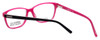 Kenneth Cole Reaction Designer Eyeglasses KC0764-001 in Black-Pink :: Progressive