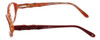 Guess by Marciano Designer Eyeglasses GM153-BRNOR in Red :: Progressive