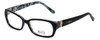 Guess by Marciano Designer Eyeglasses GM183-BLKWHT in Black-White :: Progressive