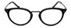 Calabria Elite Designer Eyeglasses CE101 in Black Gunmetal :: Progressive