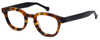 Calabria Elite Designer Eyeglasses CE110 in Matte Tortoise & Black :: Progressive