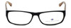 Argyleculture Designer Eyeglasses Chet in Black-Brown 57mm :: Progressive