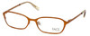 FACE Stockholm Karma 1314-5411 Designer Eyeglasses in Orange :: Progressive