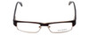 Harve Benard HB601 Designer Eyeglasses in Brown :: Progressive