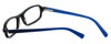 Nike 5512 Designer Eyeglasses in Black-Blue :: Progressive