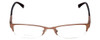Valentino 5712 Designer Eyeglasses in Rose-Gold :: Progressive
