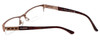 Valentino 5712 Designer Eyeglasses in Rose-Gold :: Progressive